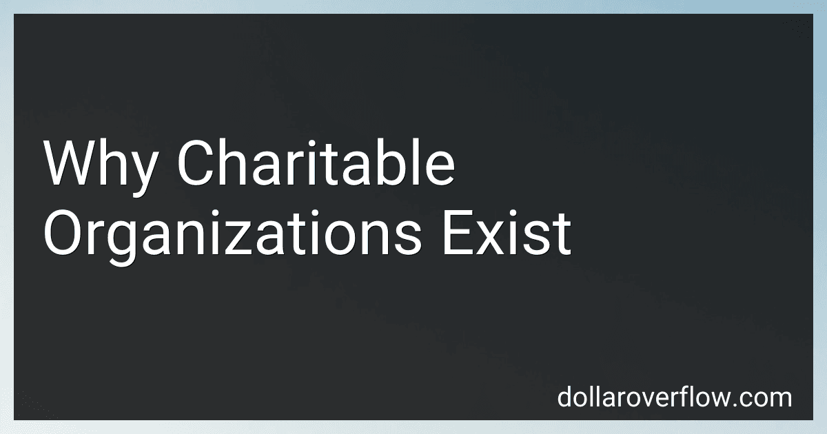 Why Charitable Organizations Exist image