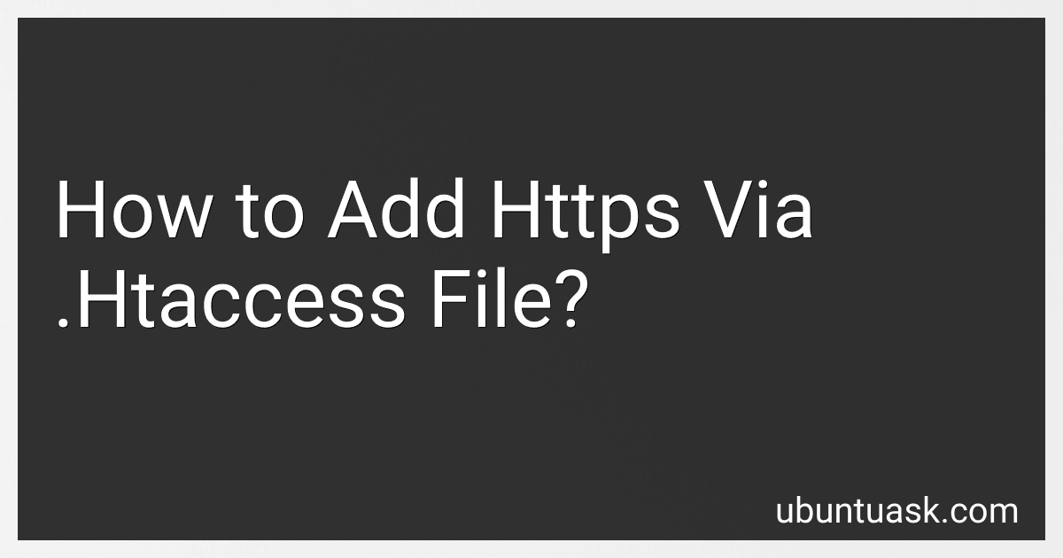 How to Add Https Via .Htaccess File? preview