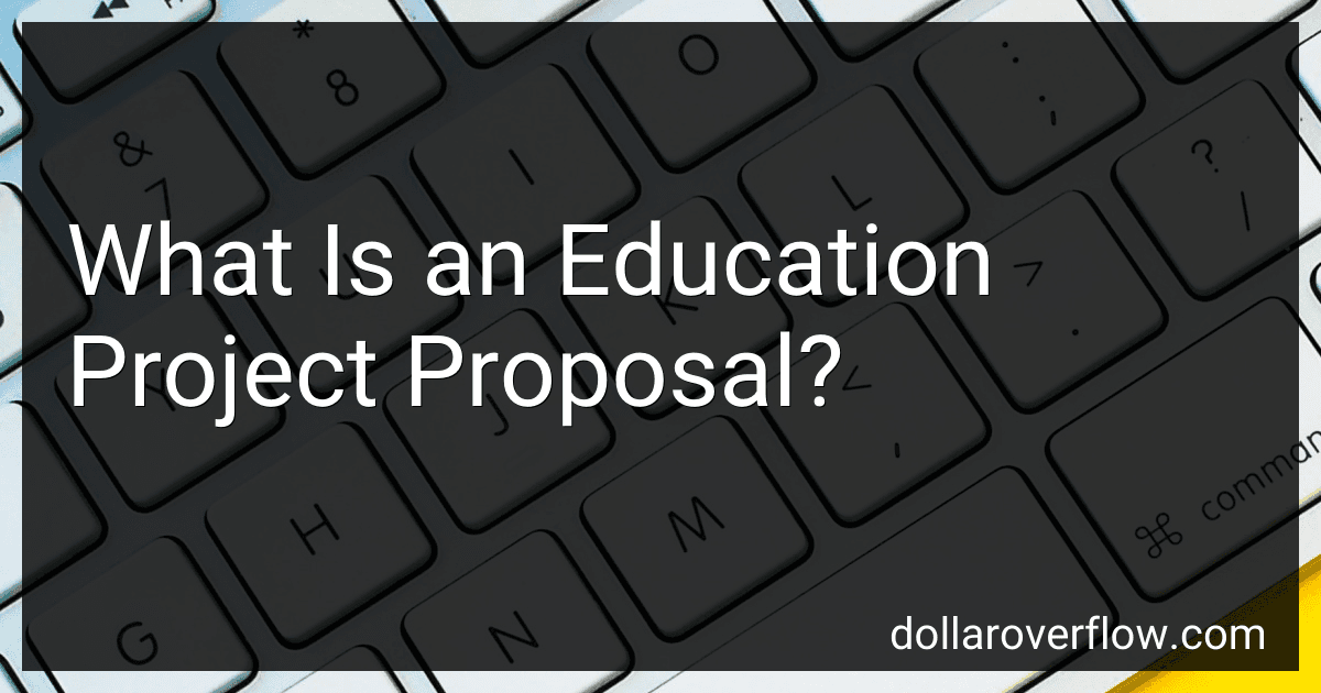 What Is an Education Project Proposal? image