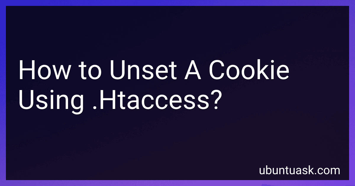 How to Unset A Cookie Using .Htaccess? image