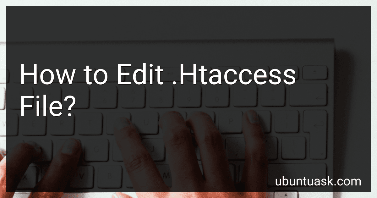 How to Edit .Htaccess File? preview