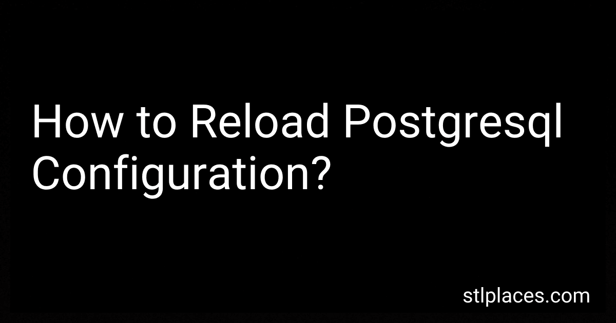 How to Reload Postgresql Configuration? image