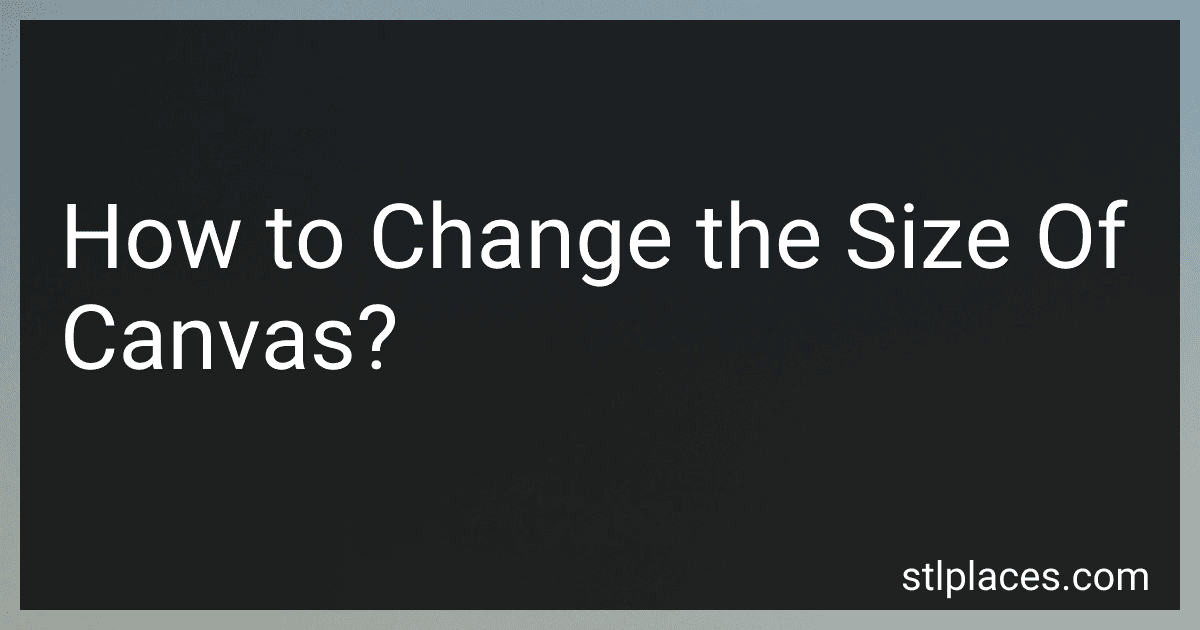 How to Change the Size Of Canvas? preview