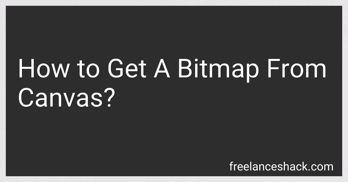 How to Get A Bitmap From Canvas? image