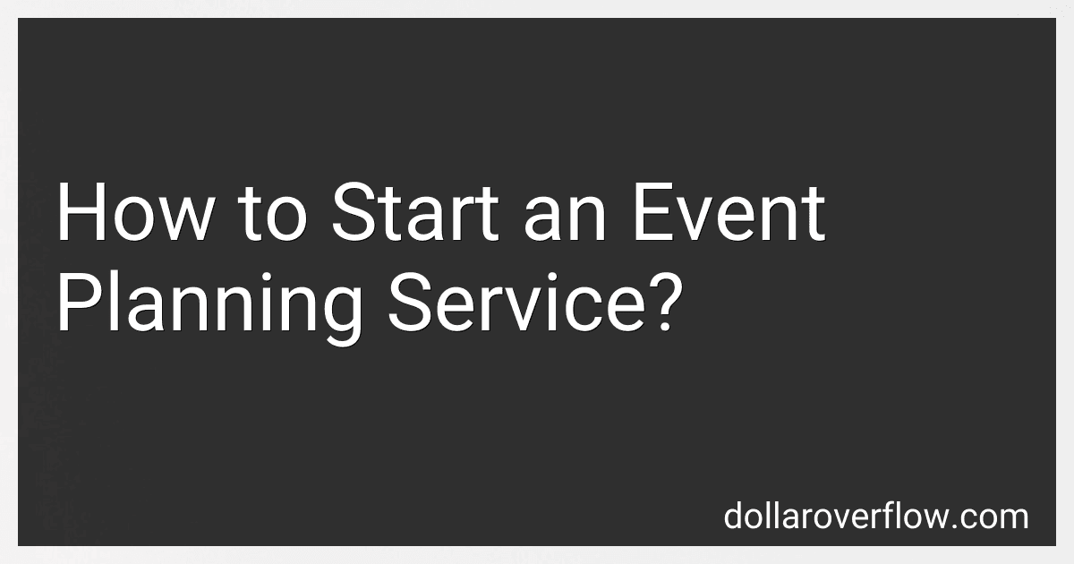How to Start an Event Planning Service? image