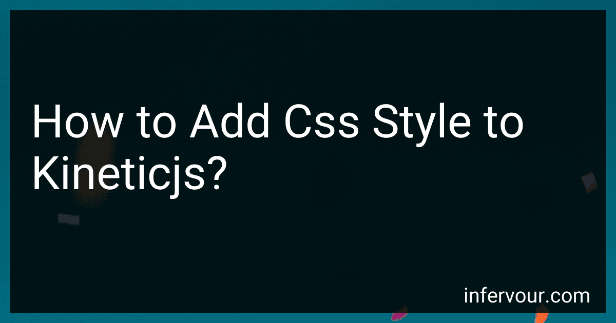 How to Add Css Style to Kineticjs? preview