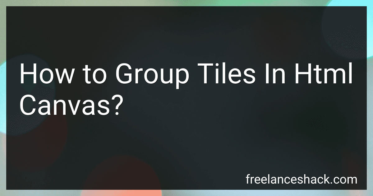 How to Group Tiles In Html Canvas? image