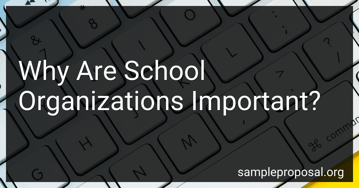 Why Are School Organizations Important? image