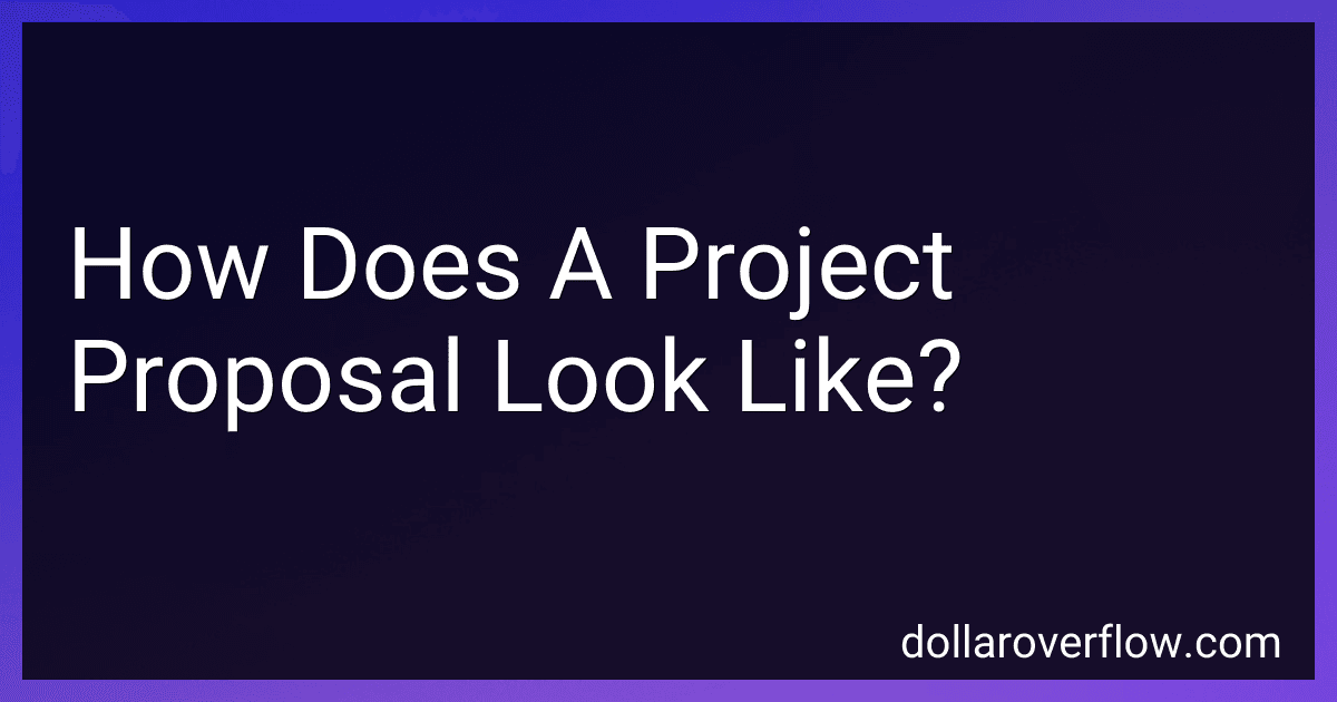 How Does A Project Proposal Look Like? image