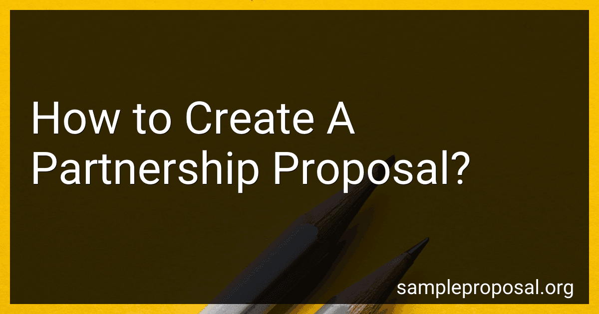 How to Create A Partnership Proposal? image