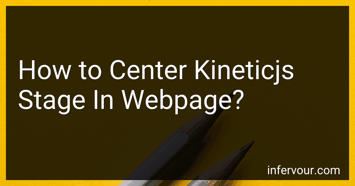 How to Center Kineticjs Stage In Webpage? preview
