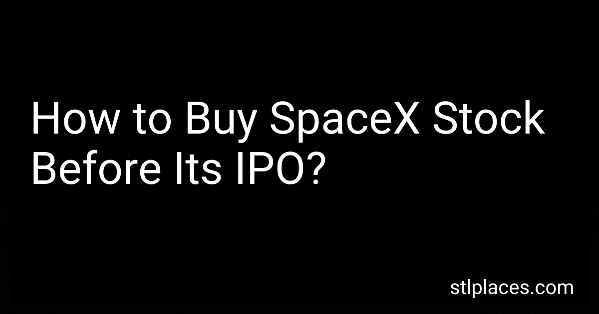 How to Buy SpaceX Stock Before Its IPO? image