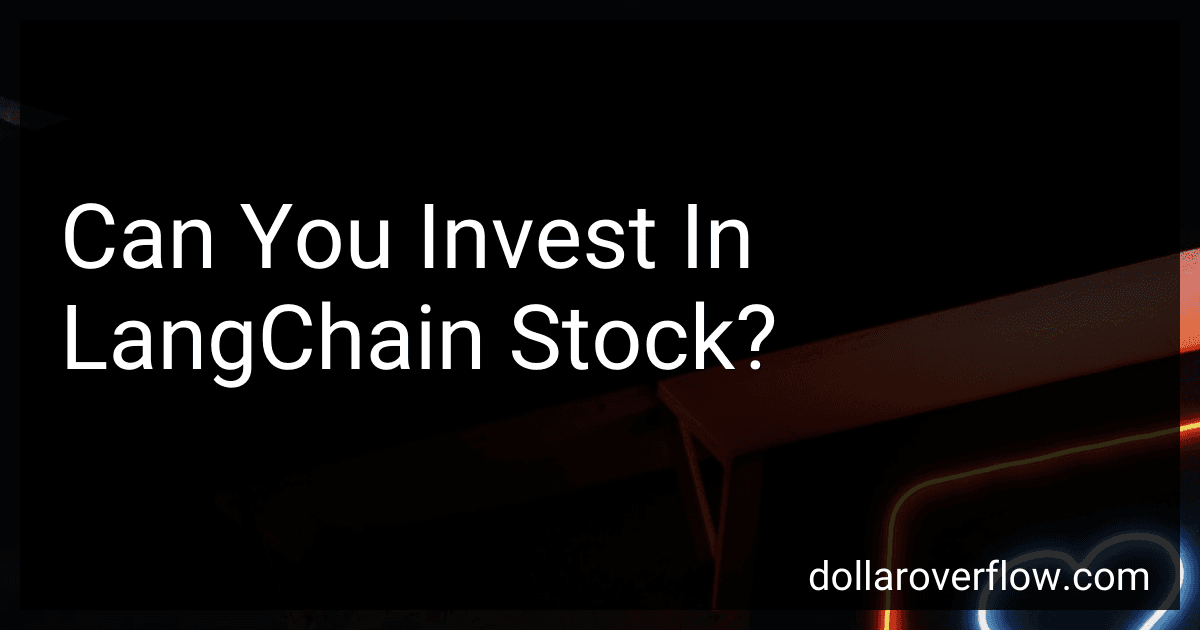 Can You Invest In LangChain Stock? image