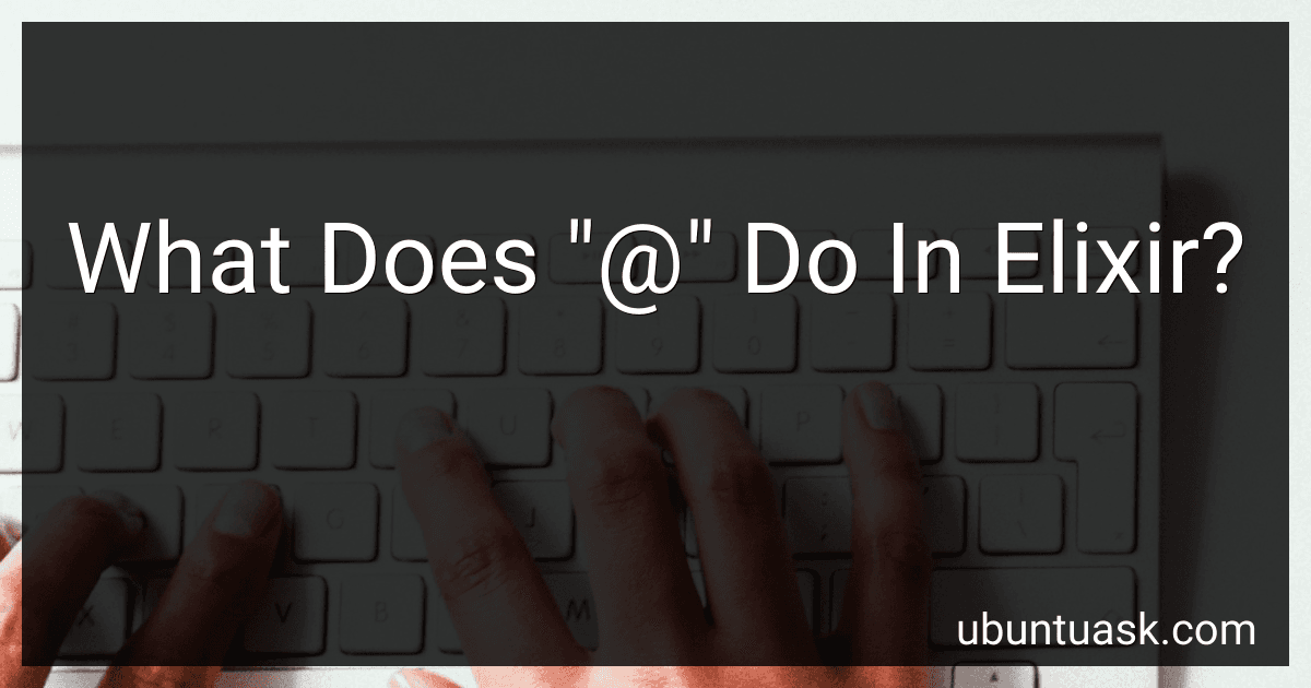 What Does "@" Do In Elixir? preview