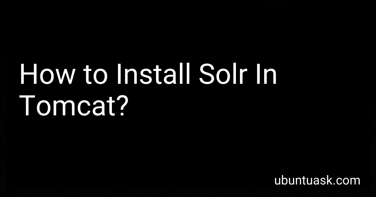 How to Install Solr In Tomcat? image