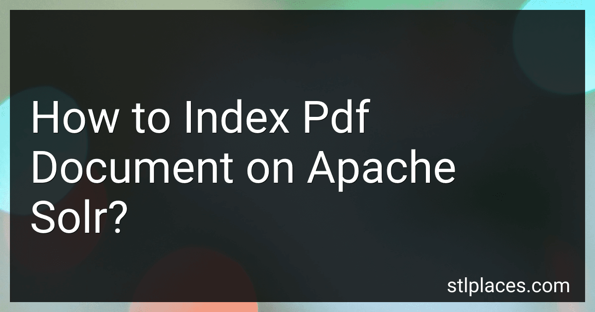 How to Index Pdf Document on Apache Solr? preview