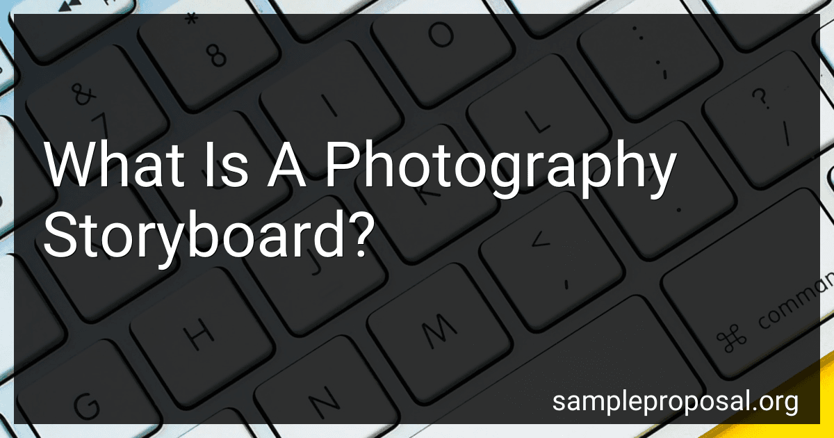 What Is A Photography Storyboard? image