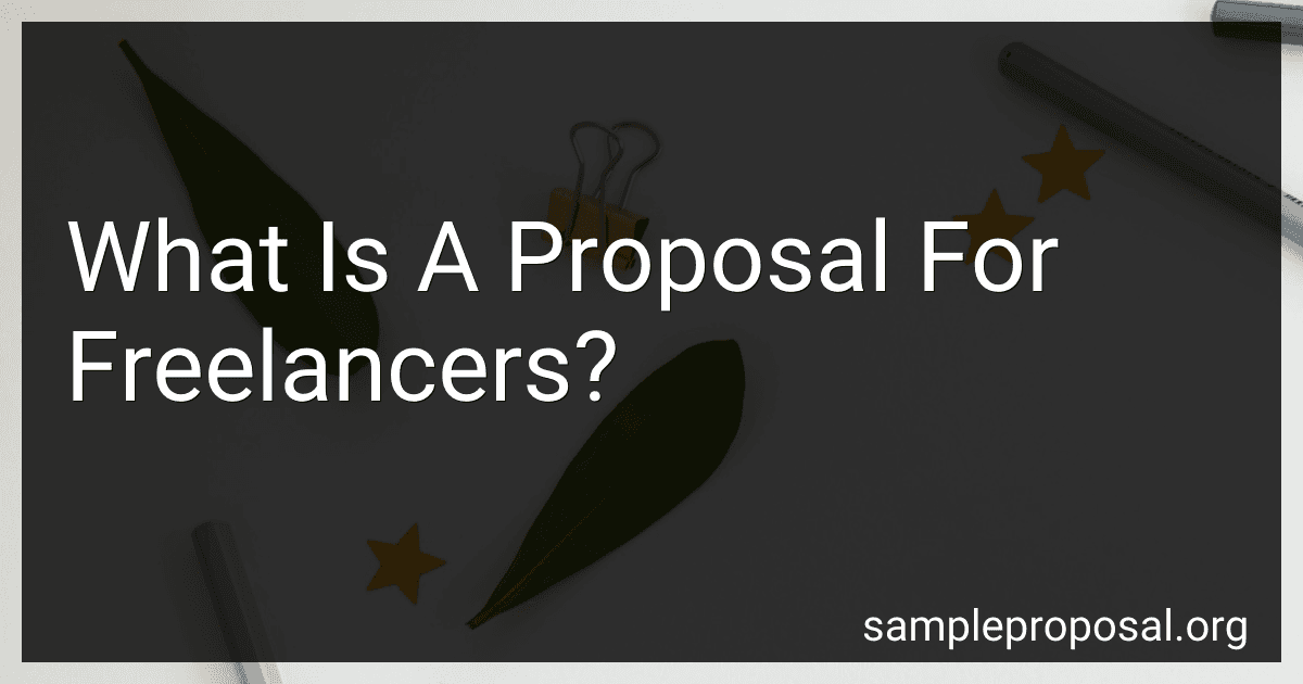 What Is A Proposal For Freelancers? image