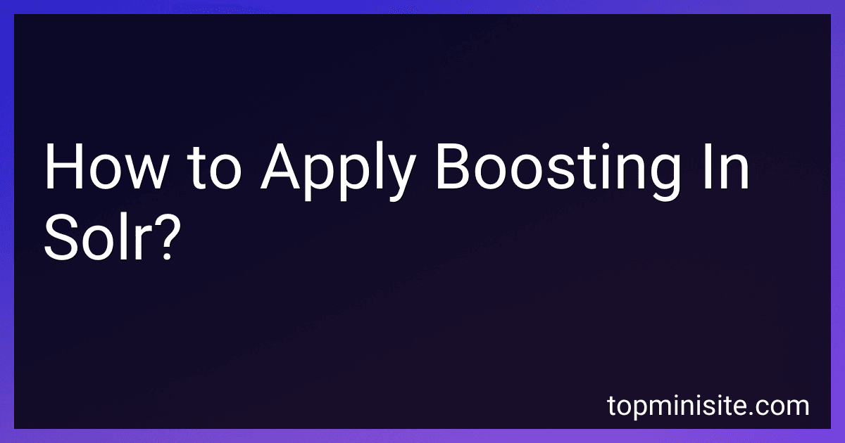 How to Apply Boosting In Solr? image