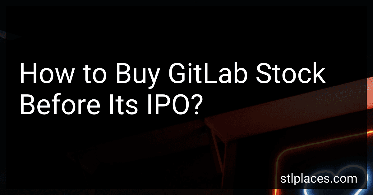 How to Buy GitLab Stock Before Its IPO? image