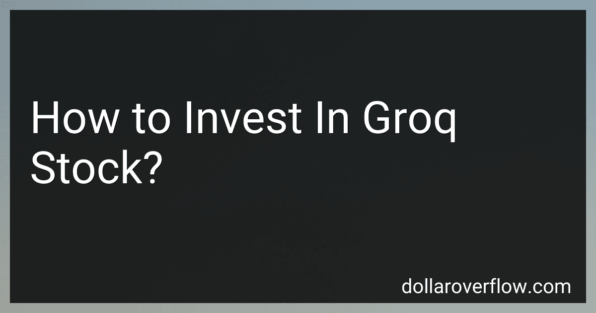 How to Invest In Groq Stock? image