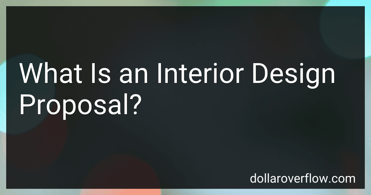 What Is an Interior Design Proposal? image