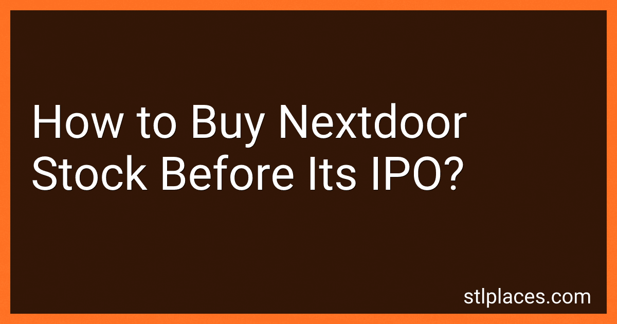 How to Buy Nextdoor Stock Before Its IPO? preview