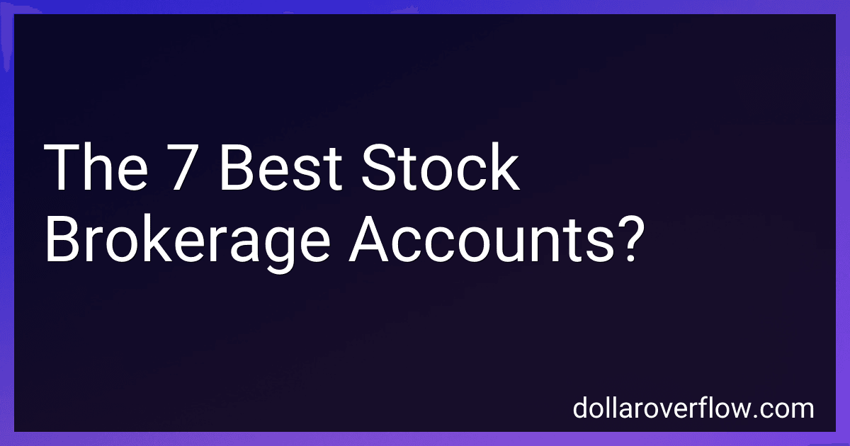 The 7 Best Stock Brokerage Accounts? image