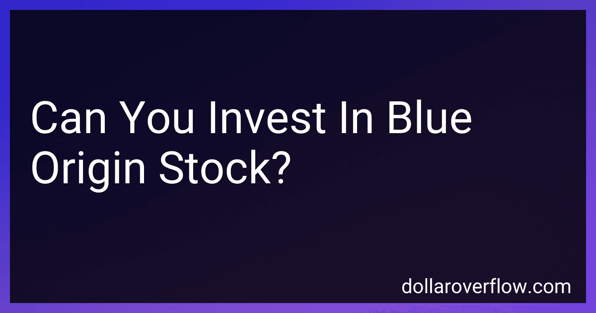Can You Invest In Blue Origin Stock? image