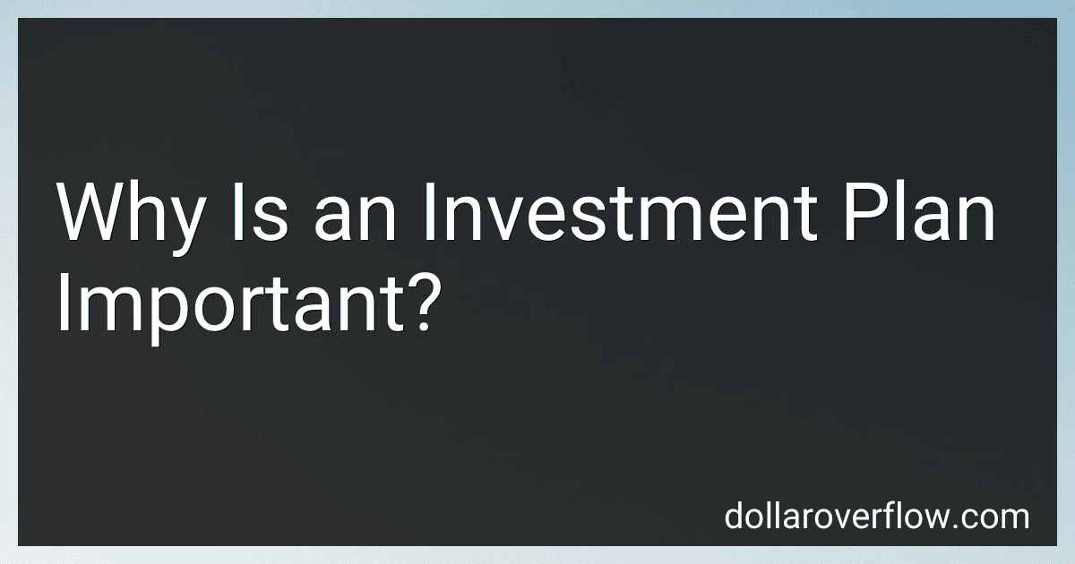 Why Is an Investment Plan Important? image