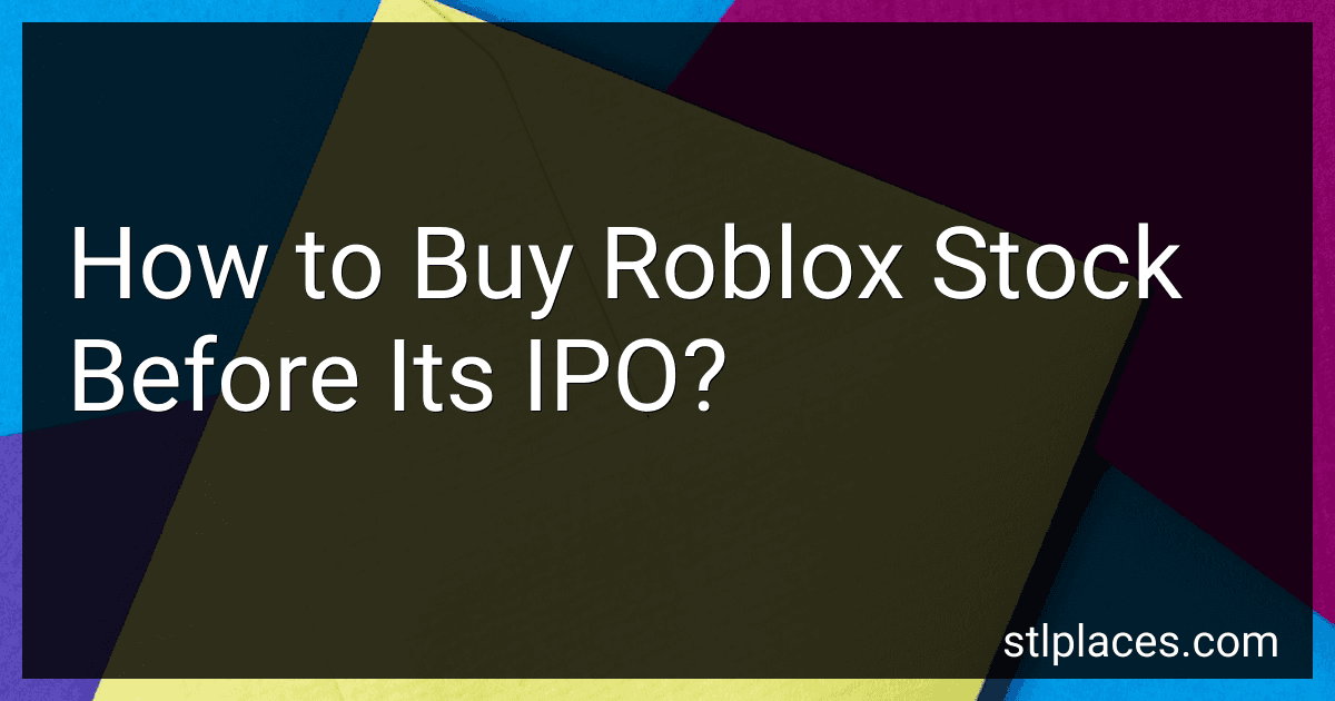 How to Buy Roblox Stock Before Its IPO? image