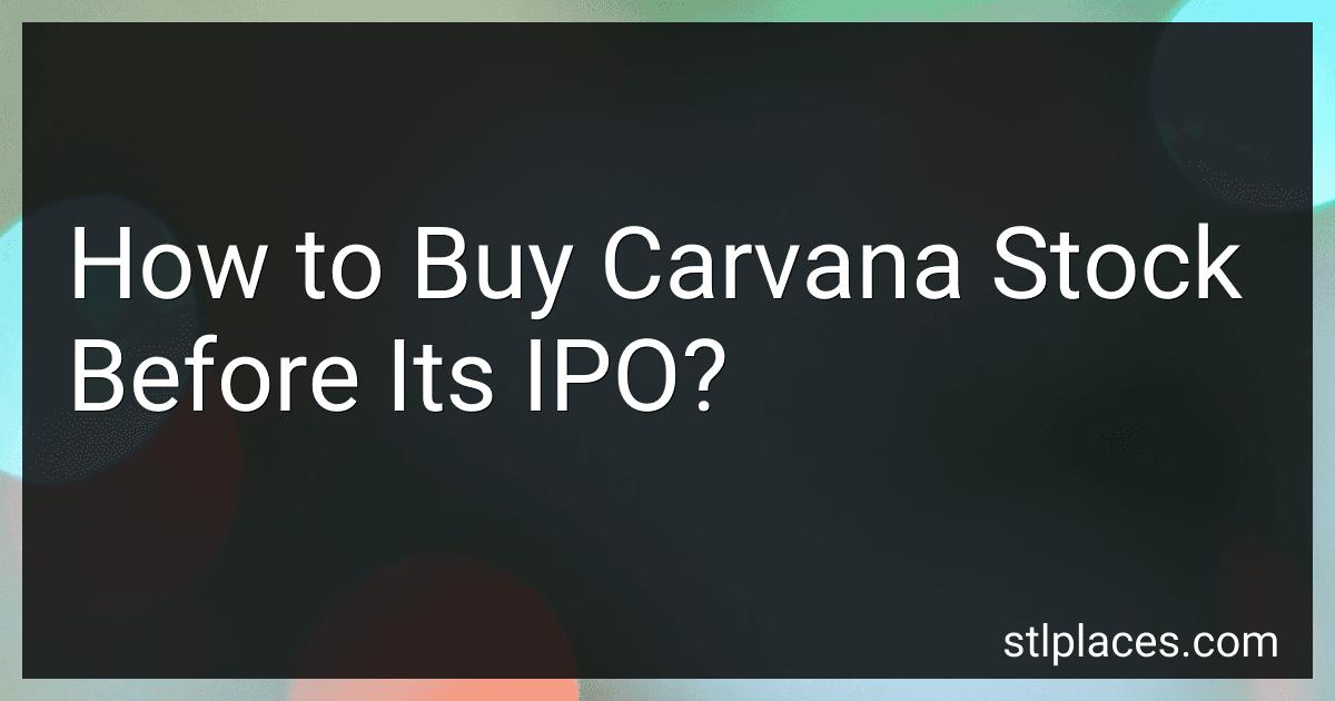 How to Buy Carvana Stock Before Its IPO? preview
