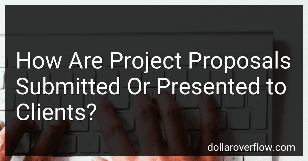 How Are Project Proposals Submitted Or Presented to Clients? image