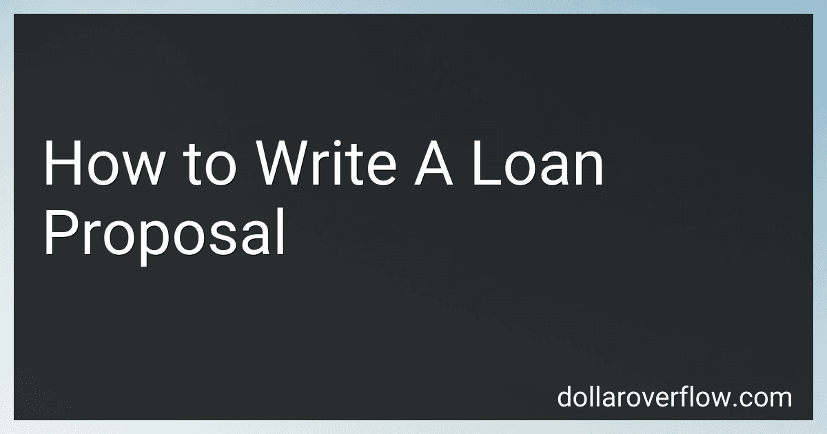 How to Write A Loan Proposal image