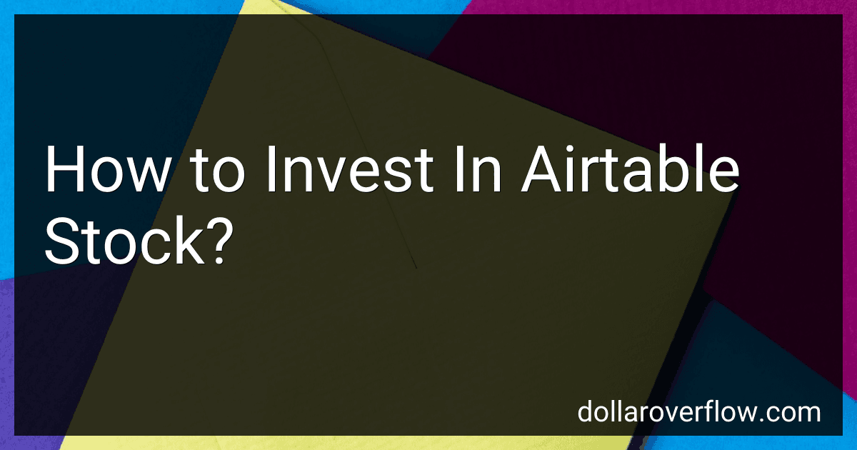 How to Invest In Airtable Stock? image