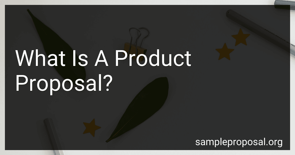 What Is A Product Proposal? image