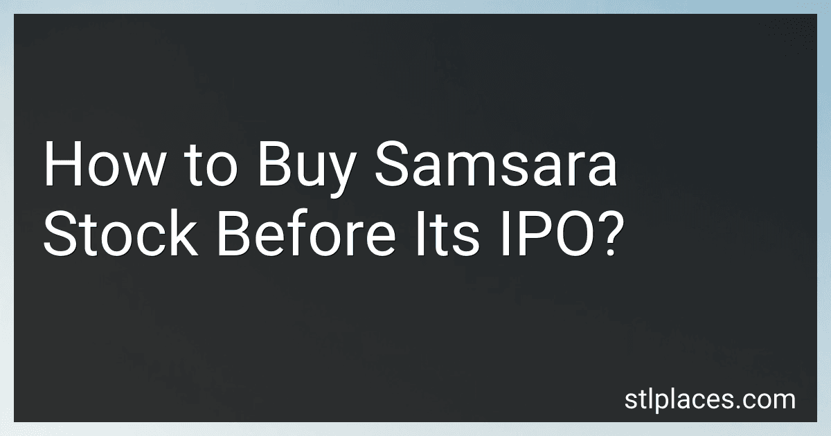 How to Buy Samsara Stock Before Its IPO? preview