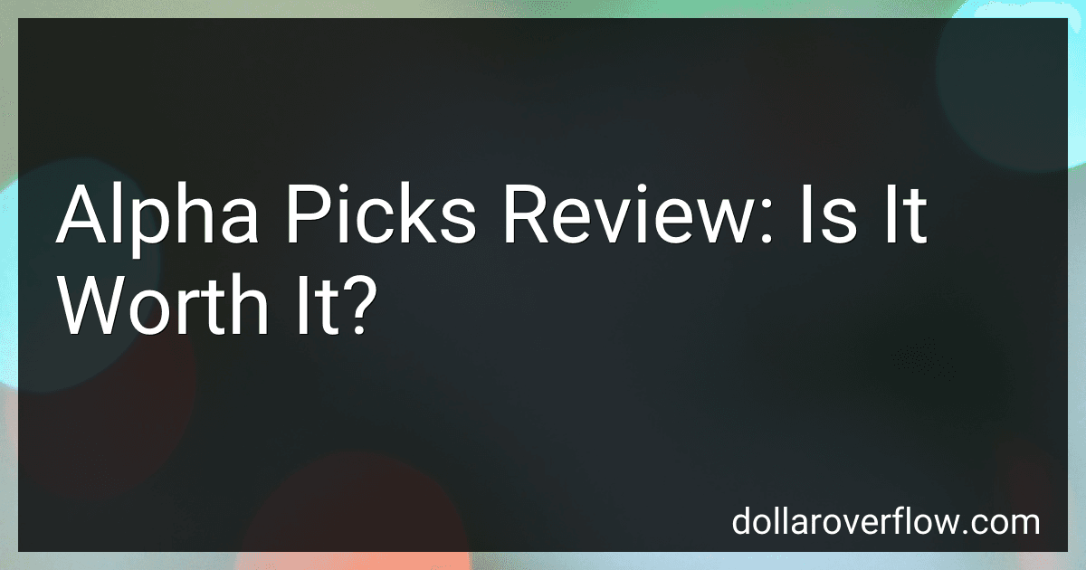 Alpha Picks Review: Is It Worth It? image