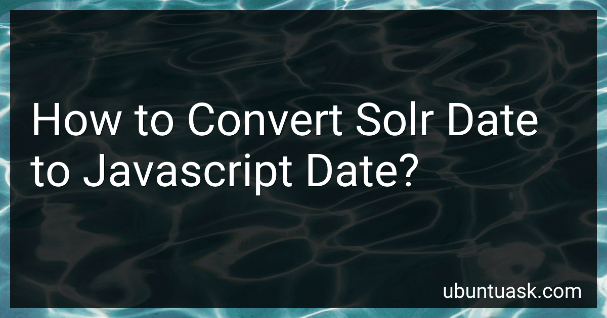 How to Convert Solr Date to Javascript Date? image