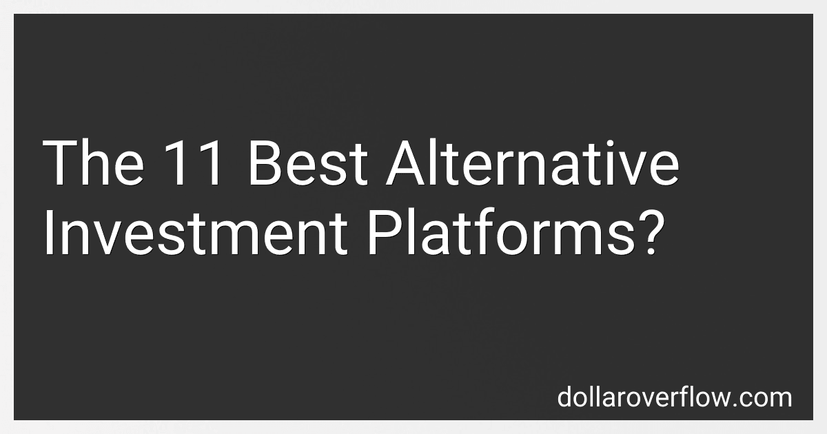 The 11 Best Alternative Investment Platforms? image