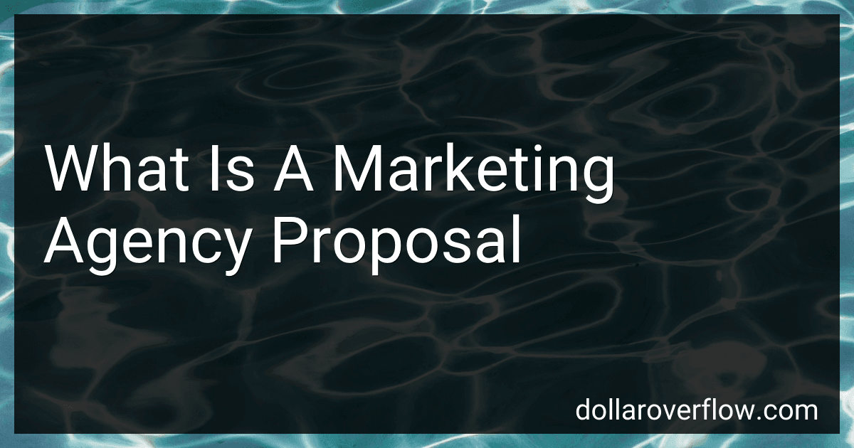 What Is A Marketing Agency Proposal image