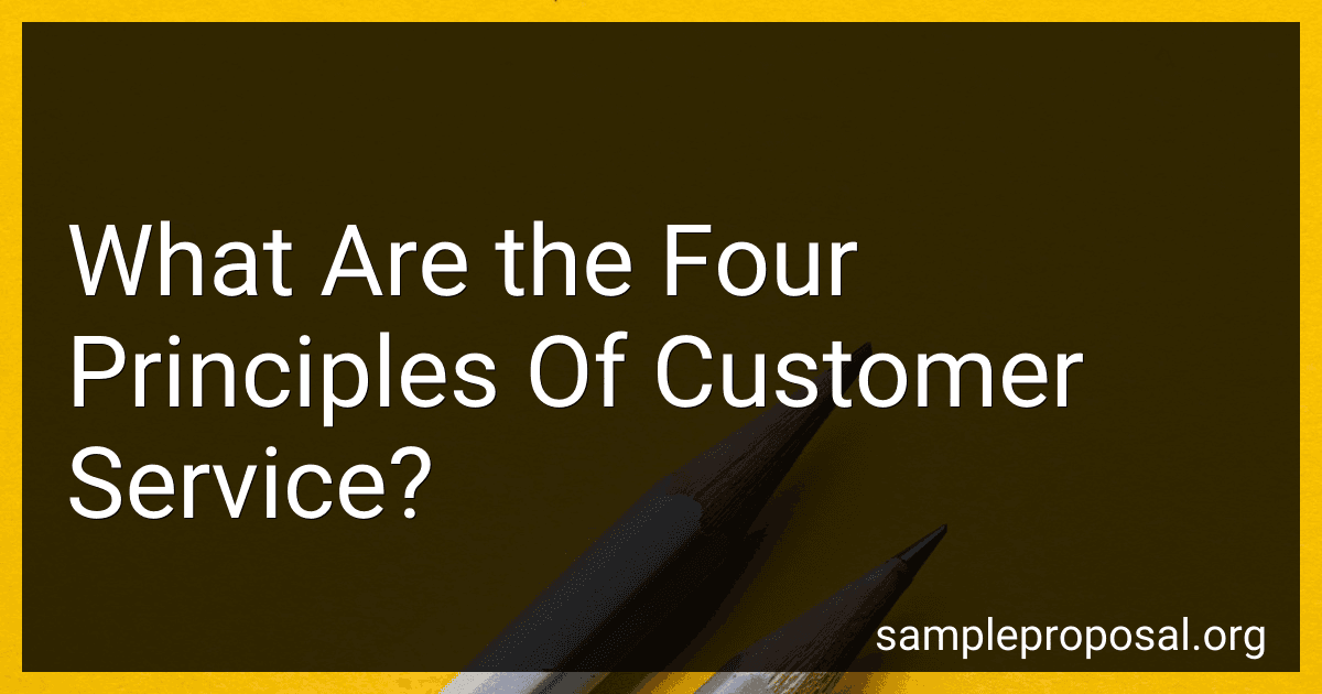What Are the Four Principles Of Customer Service? image