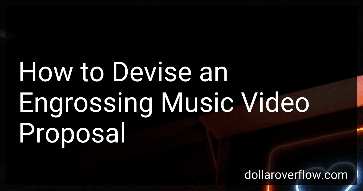 How to Devise an Engrossing Music Video Proposal image