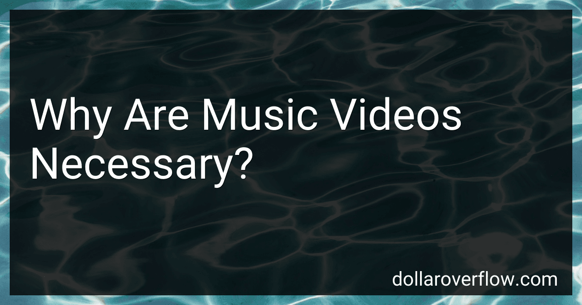 Why Are Music Videos Necessary? image