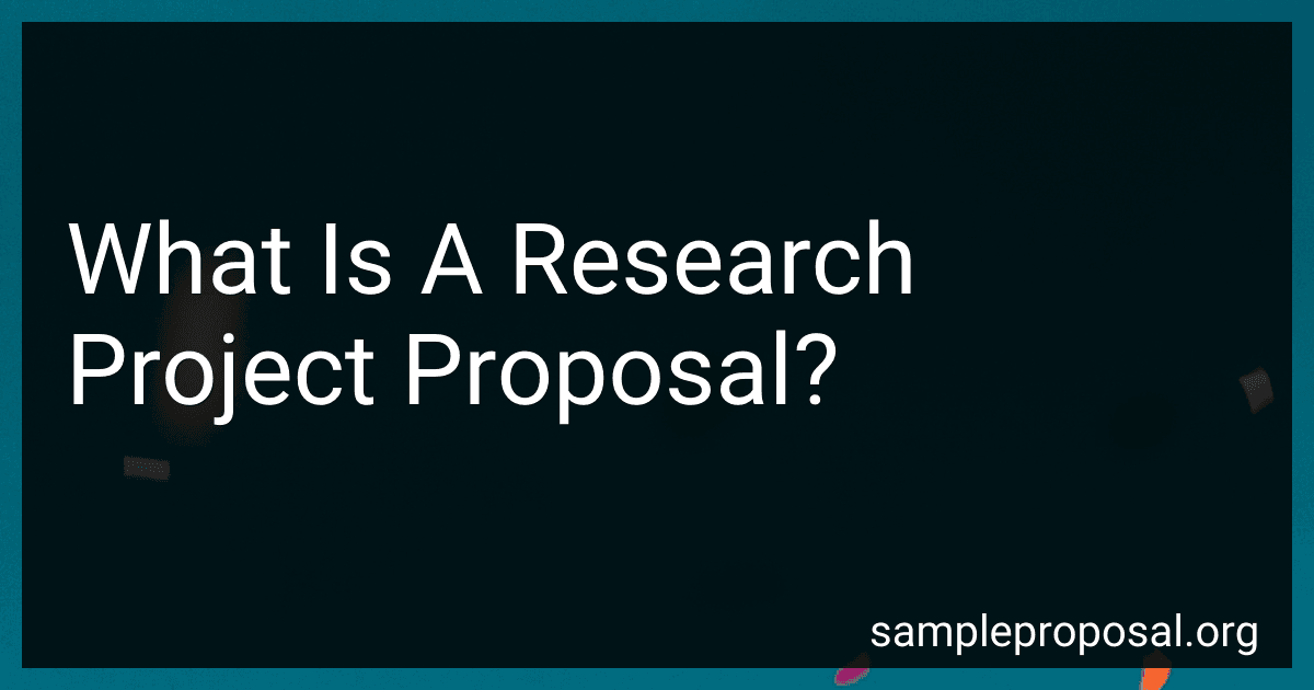 What Is A Research Project Proposal? image