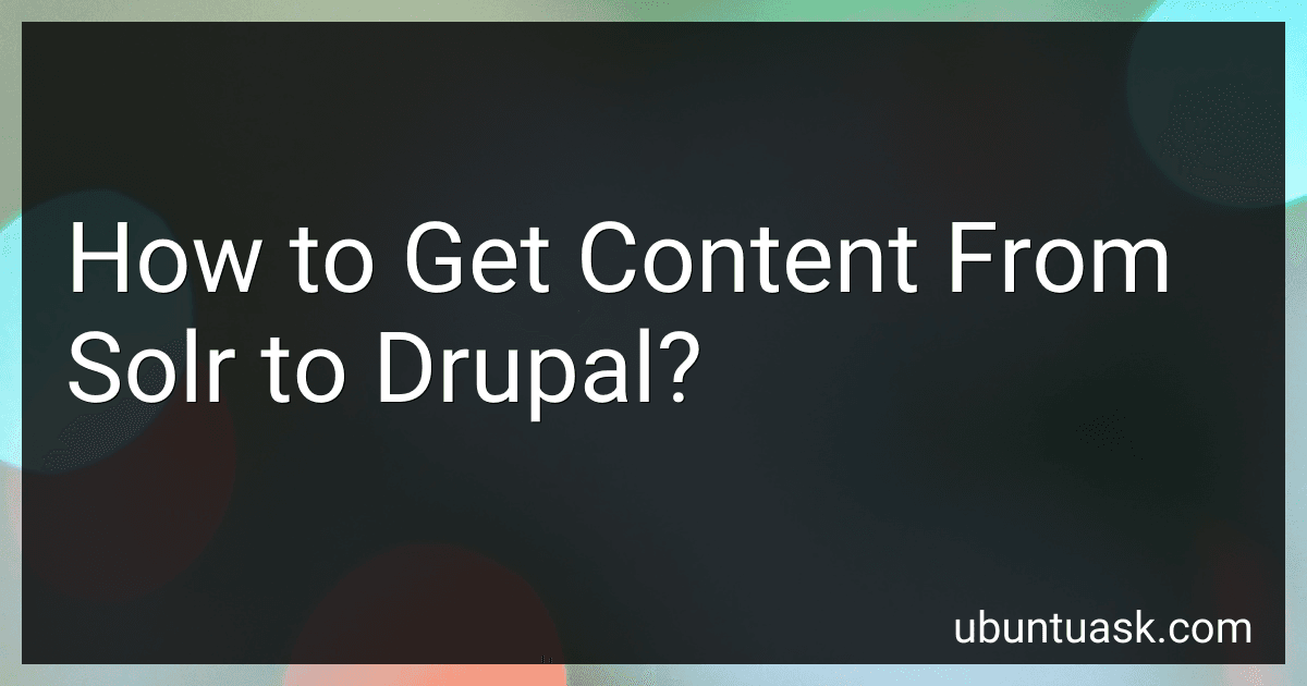 How to Get Content From Solr to Drupal? image