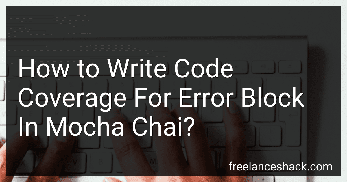 How to Write Code Coverage For Error Block In Mocha Chai? image