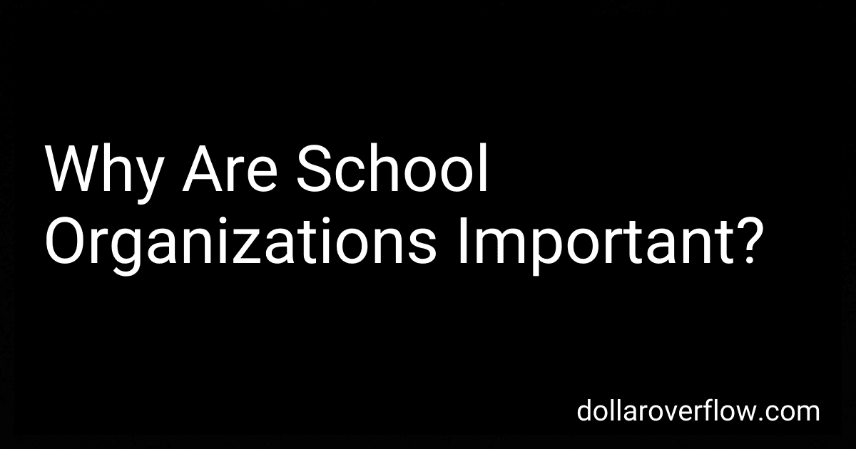 Why Are School Organizations Important? image