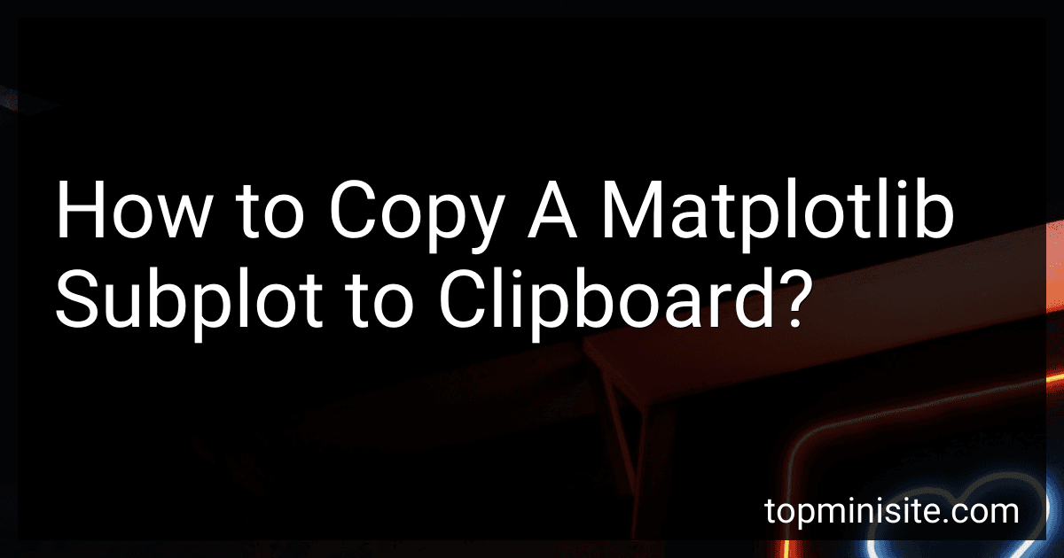 How to Copy A Matplotlib Subplot to Clipboard? image