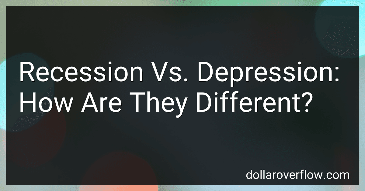 Recession Vs. Depression: How Are They Different? image